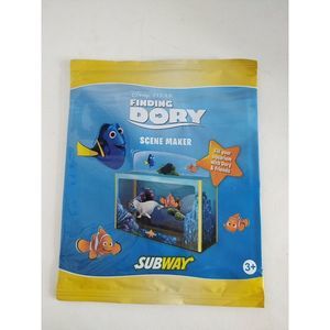 Disney Pixar FINDING DORY Scene Maker SUBWAY Kids Meal Toy Fish Aquarium